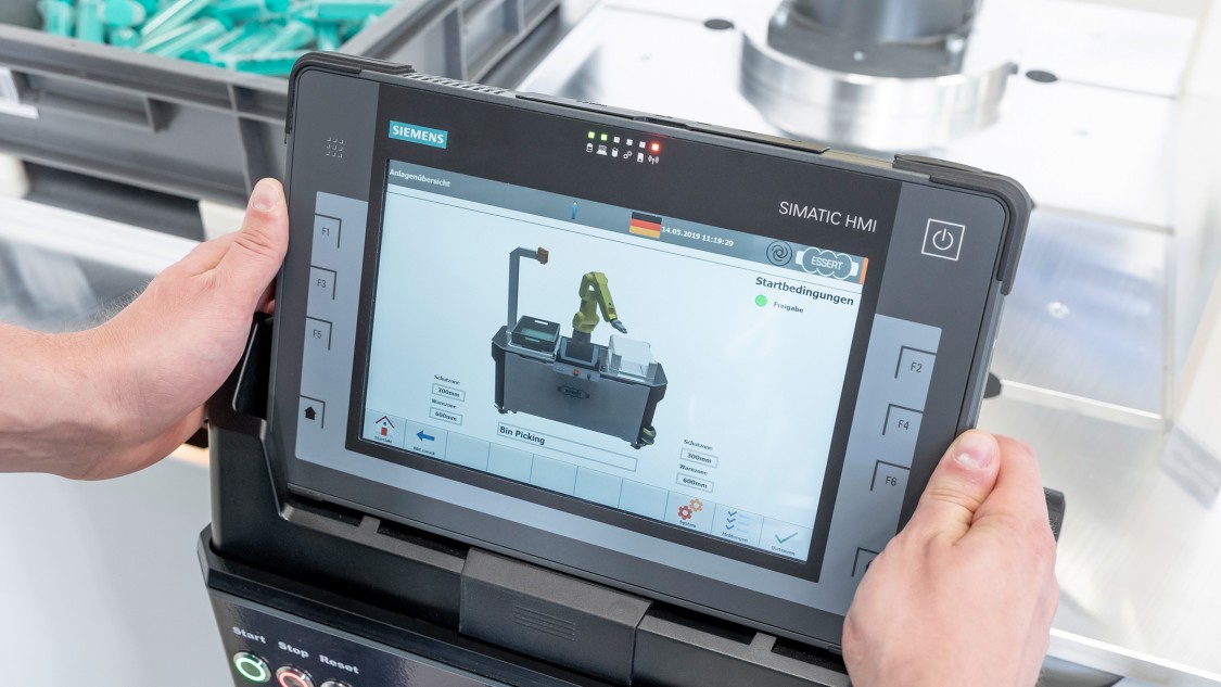 Máy tính bảng công nghiệp đầu tiên của Siemens