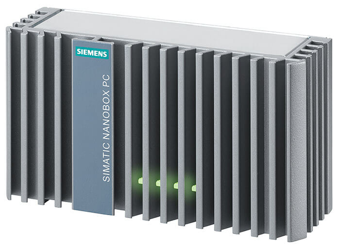 Máy tính công nghiệp Siemens SIMATIC IPC227E Nanobox PC vỏ nhôm tản nhiệt, không quạt