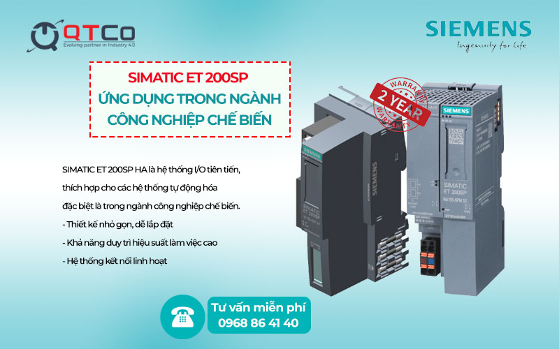 Thành phần của SIMATIC ET 200SP HA